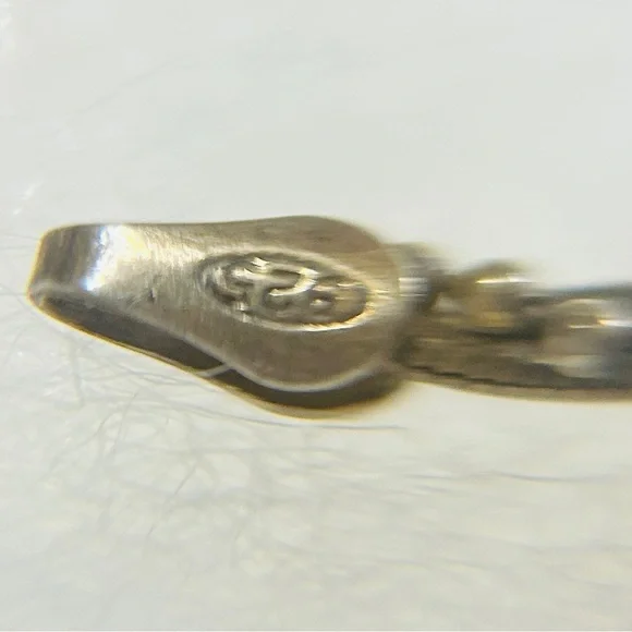 Bracelet, vintage, 925 sterling silver. Made in ITALY. Approx 8” long. - Picture 3 of 3